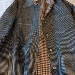 Nanuska houndstooth coat jacket